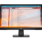 HP - LED-backlit LCD monitor - 21.5"